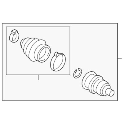 3QF498099B C.V. Złącze części przekładni